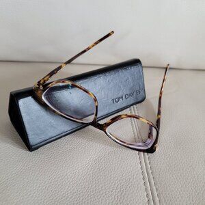 Tom Davies Tortishelle Glasses Frames and Case